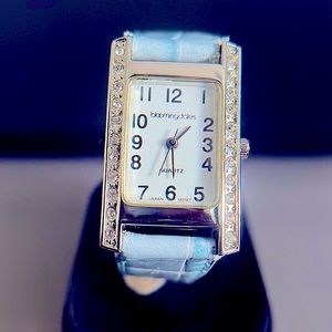 Bloomingdale's Ladies Quartz Rhinestone Watch